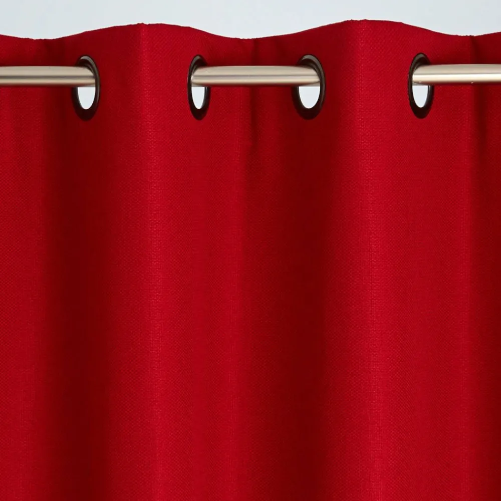 Becquet Rideau occultant aspect natté< Rideau Et Déco Textile|Décoration Textile Unie