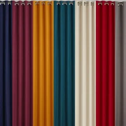 Becquet Rideau occultant aspect natté< Rideau Et Déco Textile|Décoration Textile Unie