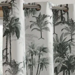 Becquet Rideau occultant imprimé palmiers< Rideau Et Déco Textile|Rideau
