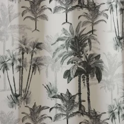 Becquet Rideau occultant imprimé palmiers< Rideau Et Déco Textile|Rideau