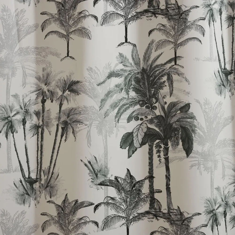 Becquet Rideau occultant imprimé palmiers< Rideau Et Déco Textile|Rideau
