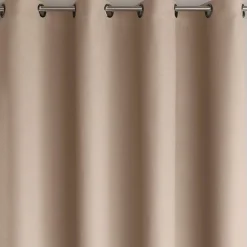 Becquet Rideau occultant lumière satiné double face couleur< Rideau Et Déco Textile|Décoration Textile Unie
