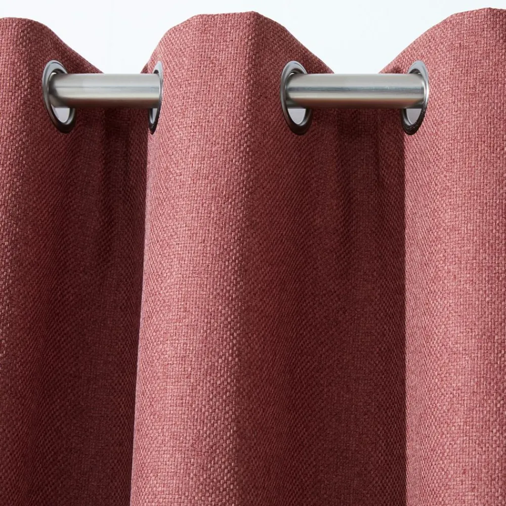 Becquet Rideau occultant phonique natté effet brut - dos polaire< Rideau Et Déco Textile|Décoration Textile Unie