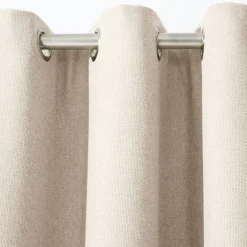 Becquet Rideau occultant phonique natté effet brut - dos polaire< Rideau Et Déco Textile|Décoration Textile Unie