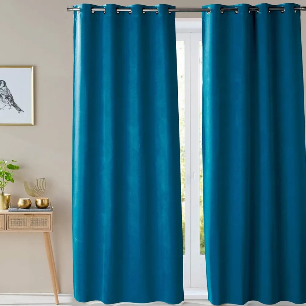 Becquet Rideau occultant thermique toucher tissu double face< Rideau Et Déco Textile|Décoration Textile Unie