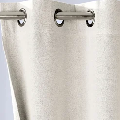 Becquet Rideau occultant thermique toucher tissu double face< Rideau Et Déco Textile|Décoration Textile Unie