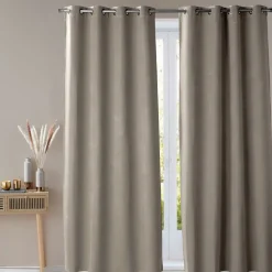 Becquet Rideau occultant thermique toucher tissu double face< Rideau Et Déco Textile|Décoration Textile Unie