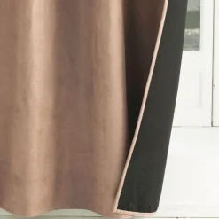 Becquet Rideau occultant thermique suédine - dos polaire< Rideau Et Déco Textile|Décoration Textile Unie
