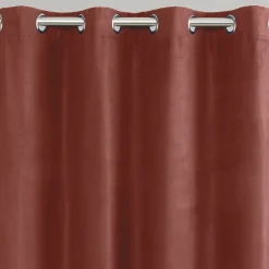 Becquet Rideau occultant thermique suédine - dos polaire< Rideau Et Déco Textile|Décoration Textile Unie