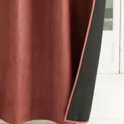 Becquet Rideau occultant thermique suédine - dos polaire< Rideau Et Déco Textile|Décoration Textile Unie