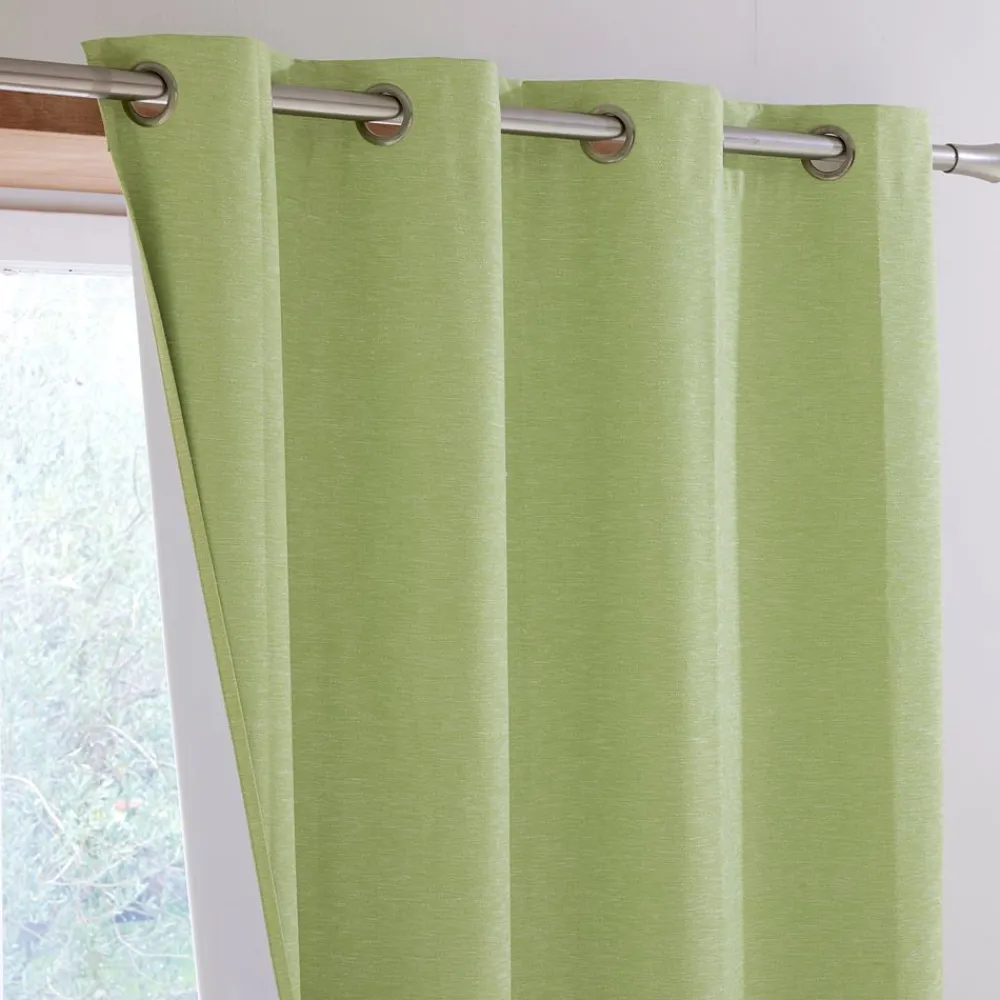 Becquet Rideau occultant thermique tissage bicolore - Lot de 2< Rideau|Les Matières
