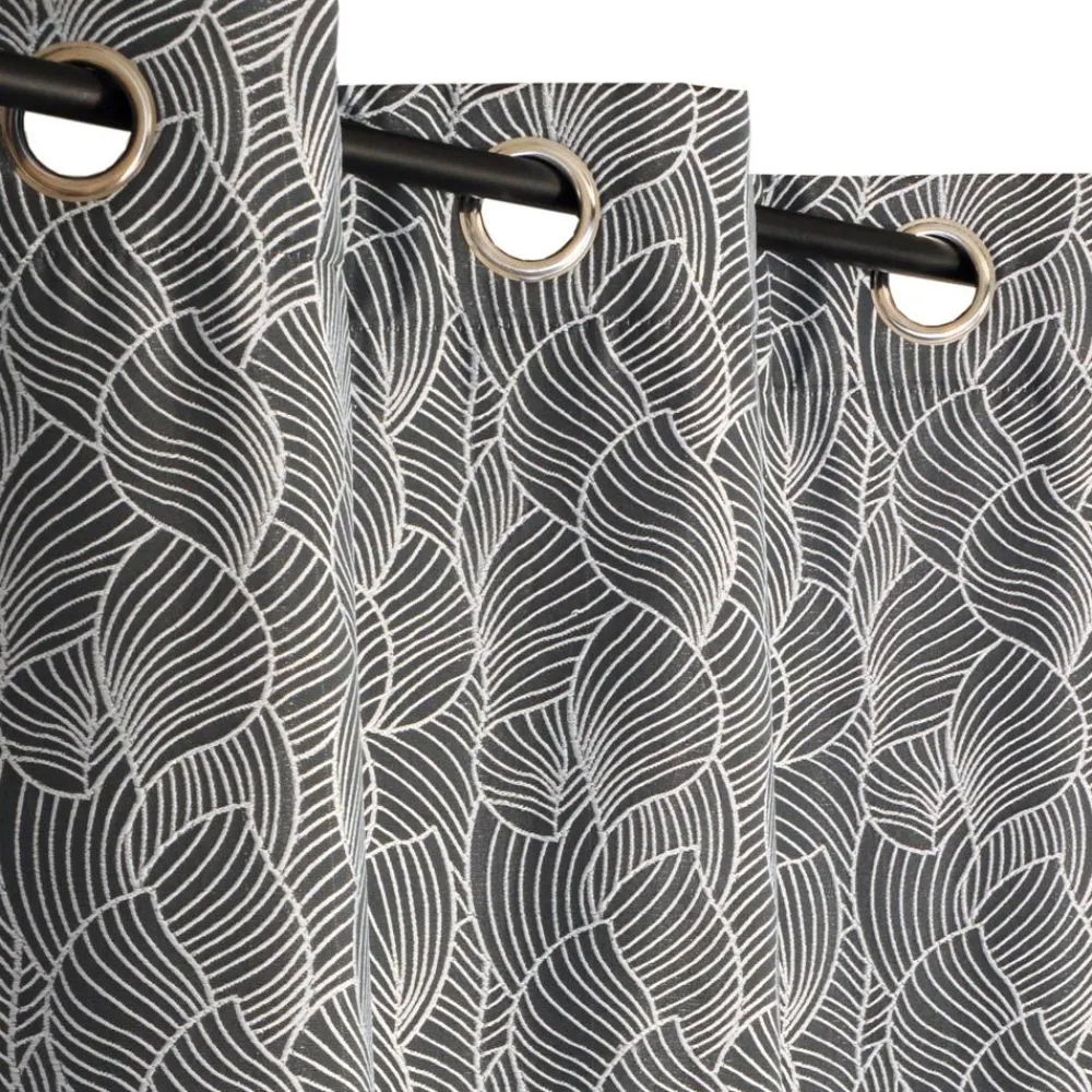 Becquet Rideau thermique brodé< Rideau Et Déco Textile|Rideau