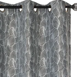 Becquet Rideau thermique brodé< Rideau Et Déco Textile|Rideau