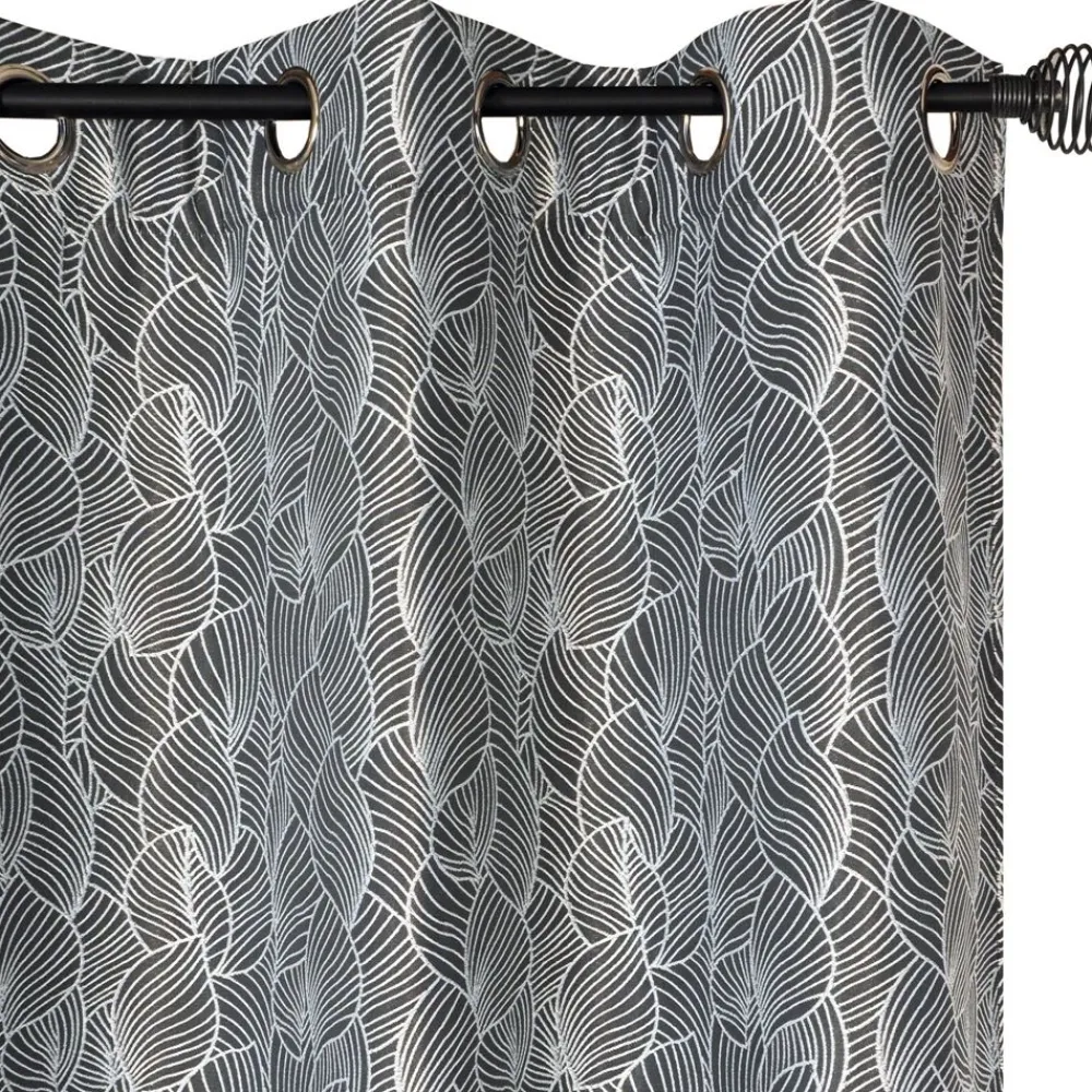Becquet Rideau thermique brodé< Rideau Et Déco Textile|Rideau