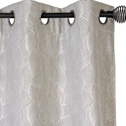 Becquet Rideau thermique brodé< Rideau Et Déco Textile|Rideau