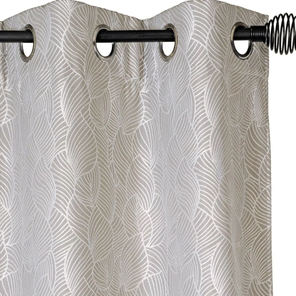 Becquet Rideau thermique brodé< Rideau Et Déco Textile|Rideau