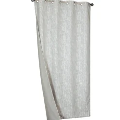 Becquet Rideau thermique brodé< Rideau Et Déco Textile|Rideau