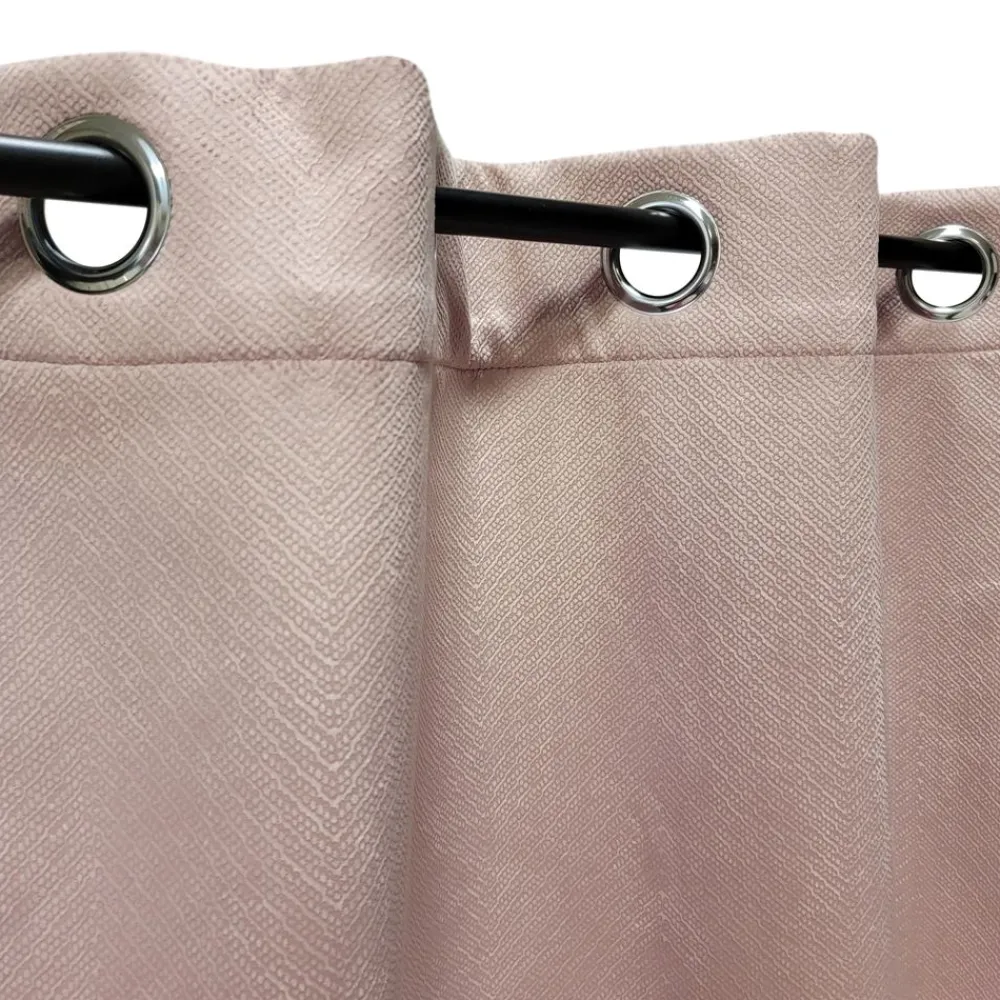 Becquet Rideau thermique velours petits motifs< Rideau Et Déco Textile|Rideau
