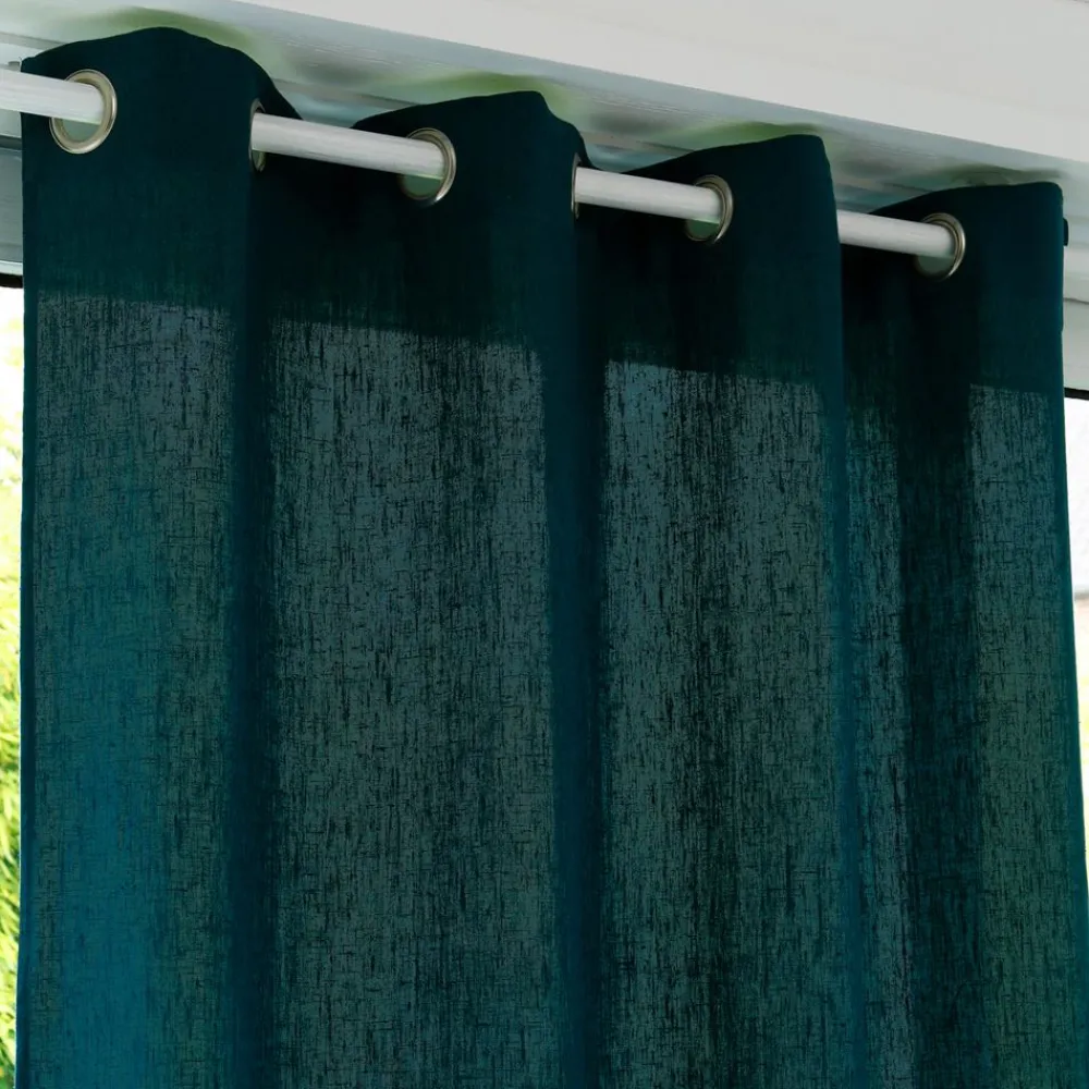 Becquet Rideau uni lin lavé qualité lourde< Rideau Et Déco Textile|Décoration Textile Unie