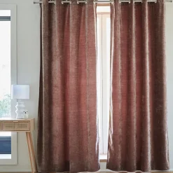 Becquet Rideau velours flammé< Rideau Et Déco Textile|Rideau Occultant Lumière, Rideau Occultant Thermique