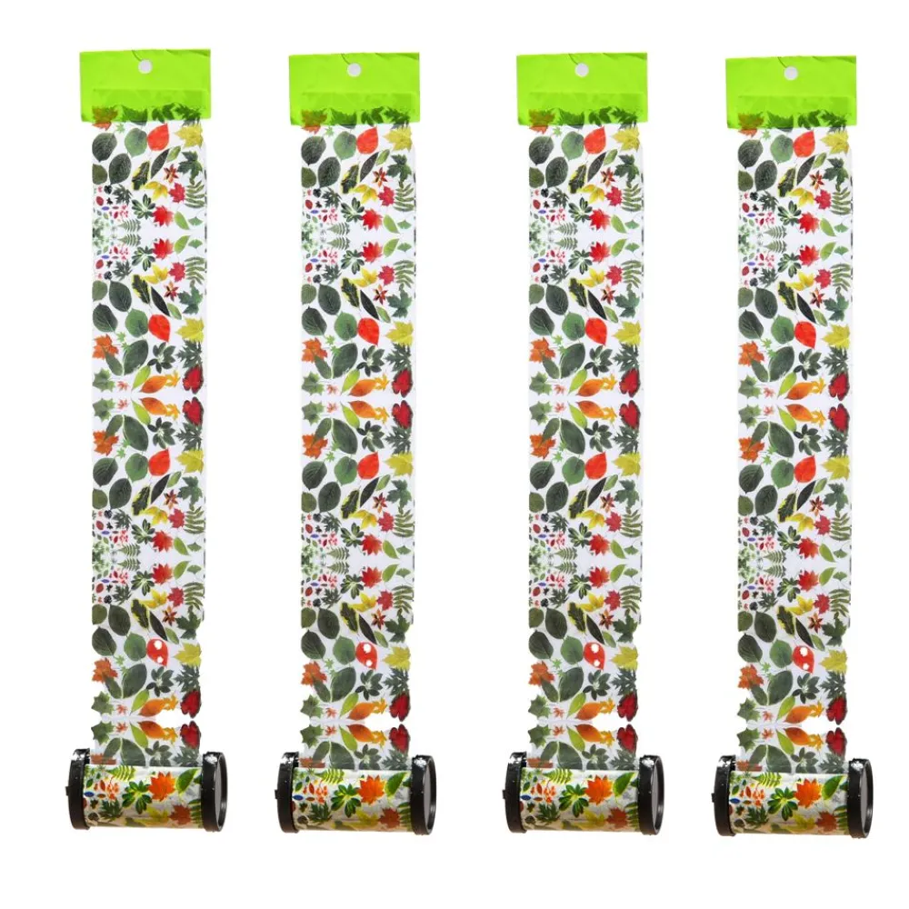 Becquet Rouleau attrape-mouches imprimé – Lot de 4< Entretien De La Maison