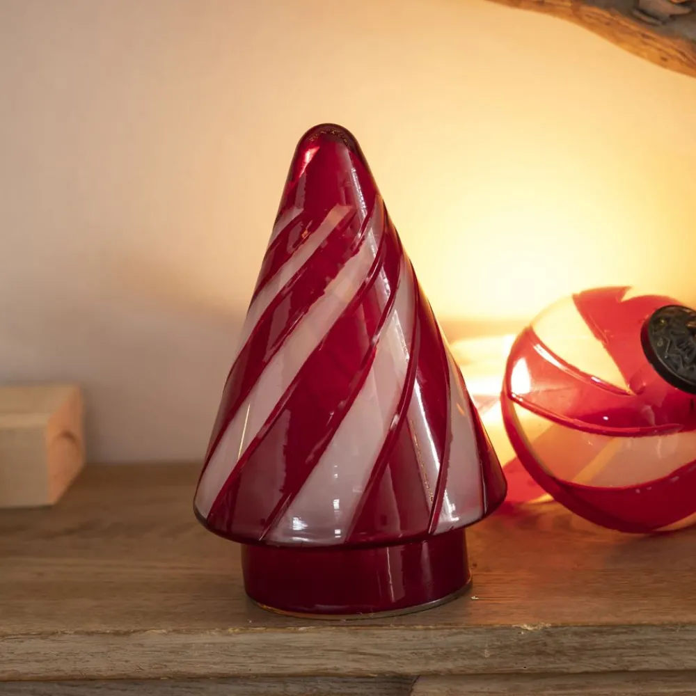 Becquet Sapin déco en verre< Objet De Décoration|Décoration