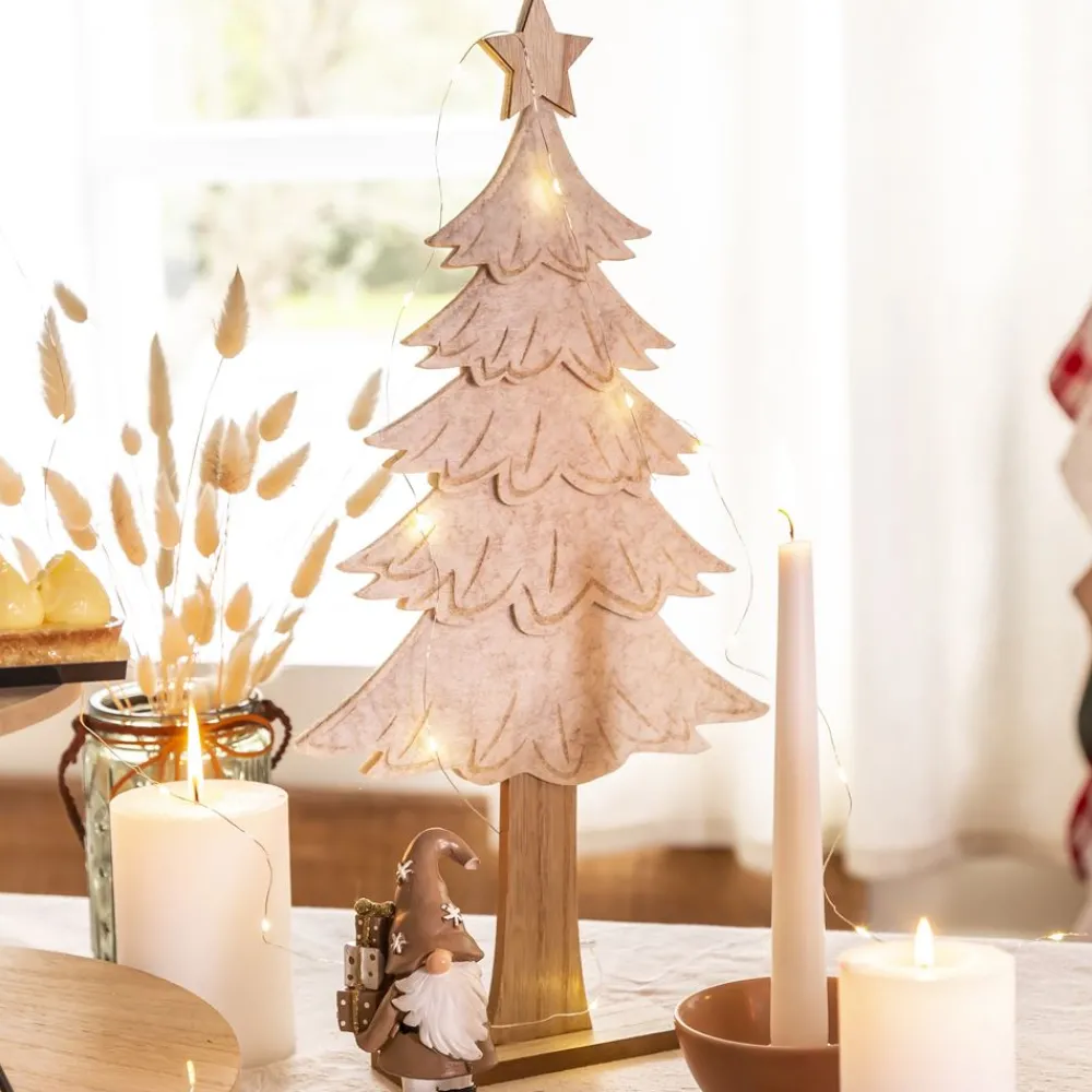 Becquet Sapin décoratif en feutrine< Objet De Décoration|Décoration