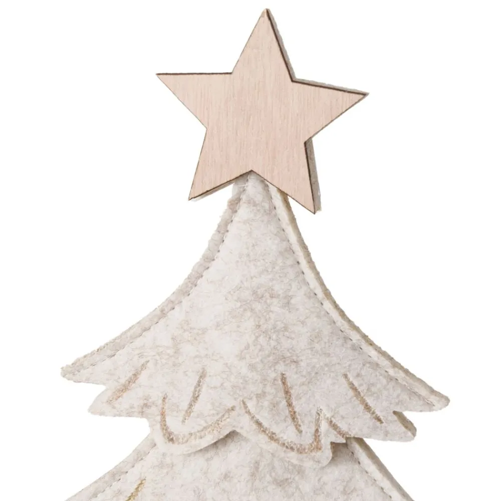Becquet Sapin décoratif en feutrine< Objet De Décoration|Décoration