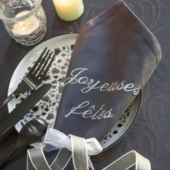 Becquet Serviette de table personnalisable - Lauréat< Serviette De Table|Nappe Unie