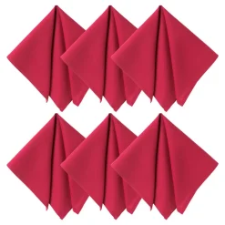 Becquet Serviettes de table coton uni Lauréat - Lot de 6< Serviette De Table|Nappe Unie
