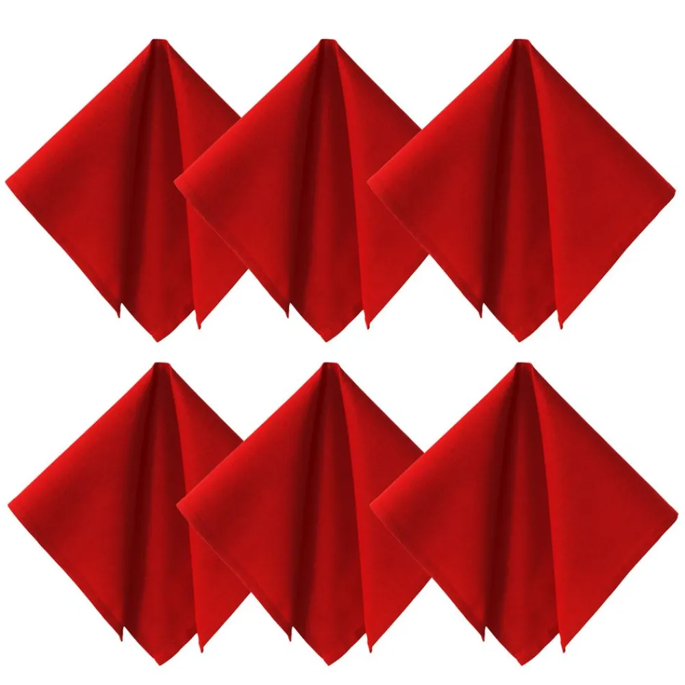 Becquet Serviettes de table coton uni Lauréat - Lot de 6< Serviette De Table|Nappe Unie