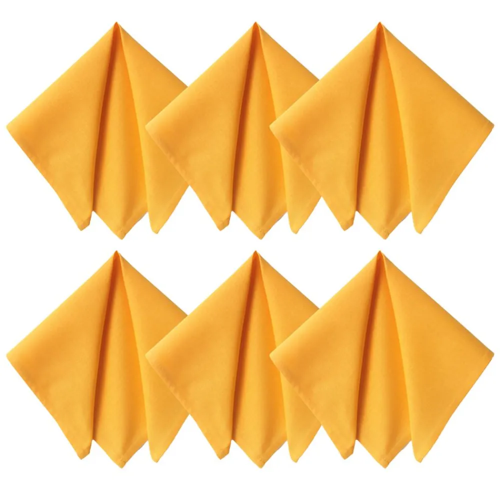 Becquet Serviettes de table coton uni Lauréat - Lot de 6< Serviette De Table|Nappe Unie