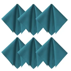 Becquet Serviettes de table coton uni Lauréat - Lot de 6< Serviette De Table|Nappe Unie