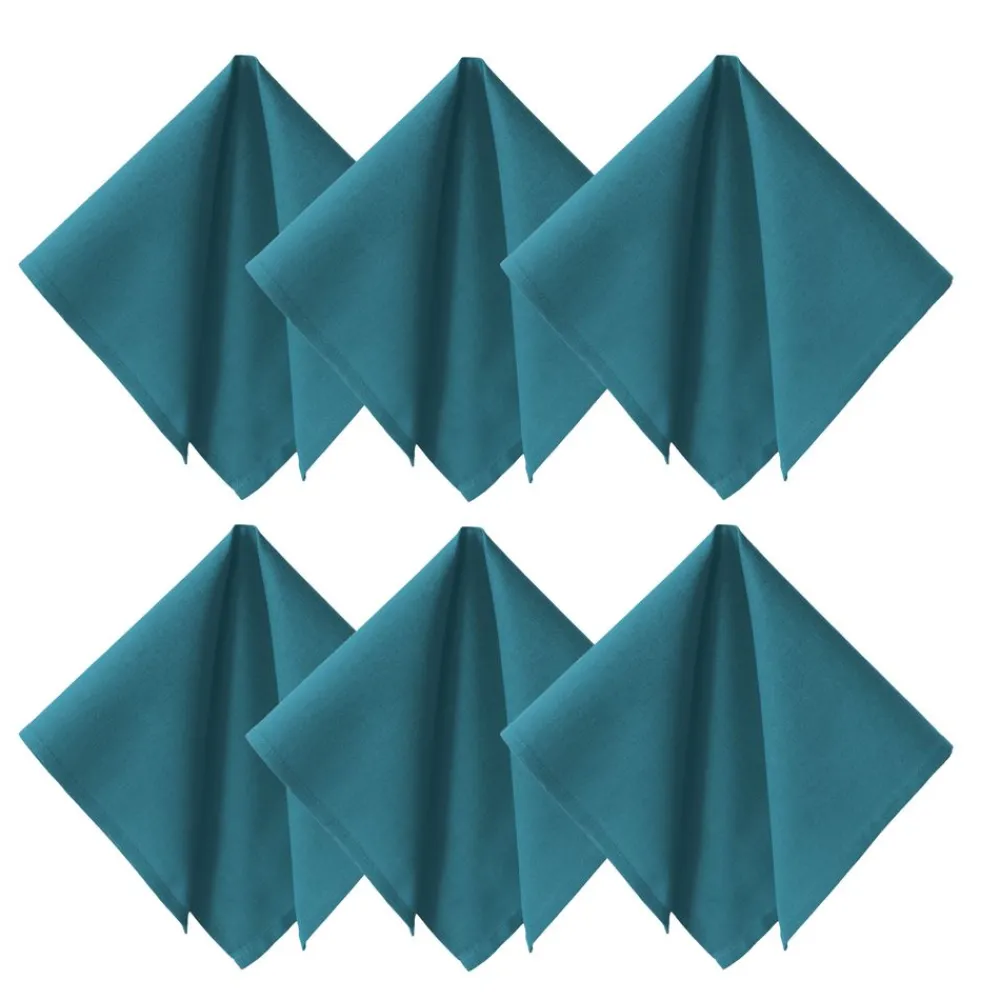 Becquet Serviettes de table coton uni Lauréat - Lot de 6< Serviette De Table|Nappe Unie
