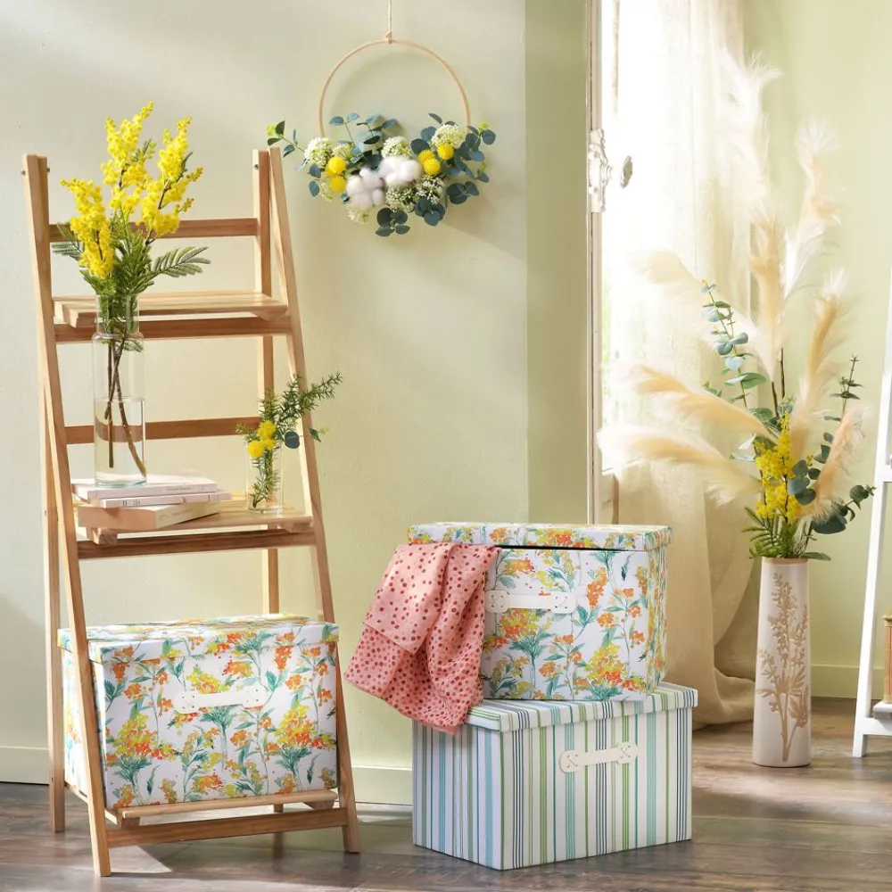 Becquet Set de 3 boîtes de rangement déco< Rangement, Gain De Place|Boîte, Panier