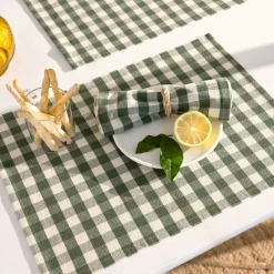 Becquet Set de table vichy - CRÉATION - Lot de 2 ou de 4< Set De Table, Chemin De Table