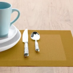 Becquet Sets de table rectangulaires colorés - Lot de 2< Set De Table, Chemin De Table