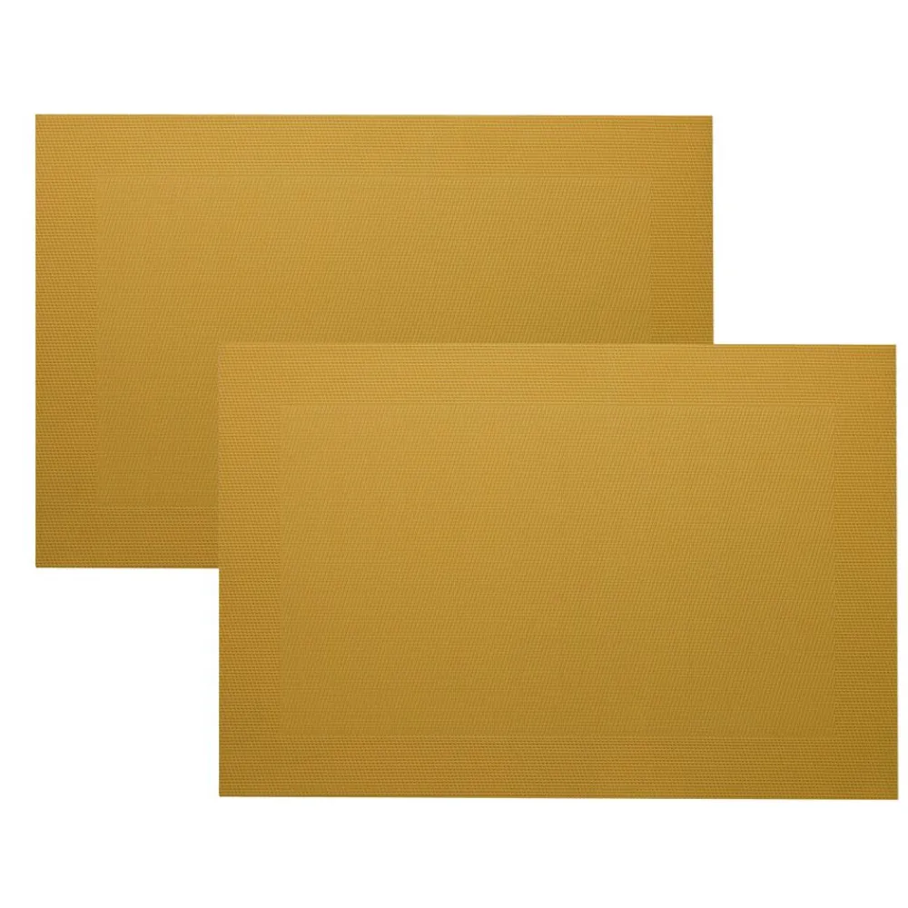 Becquet Sets de table rectangulaires colorés - Lot de 2< Set De Table, Chemin De Table