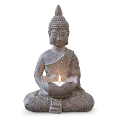 Becquet Statuette Bouddha à poser décoratif< Statuette, Figurine|Décoration