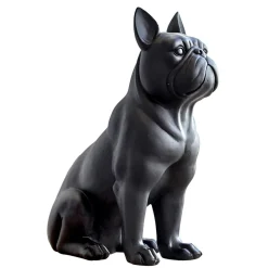 Becquet Statuette chien noir< Statuette, Figurine|Décoration