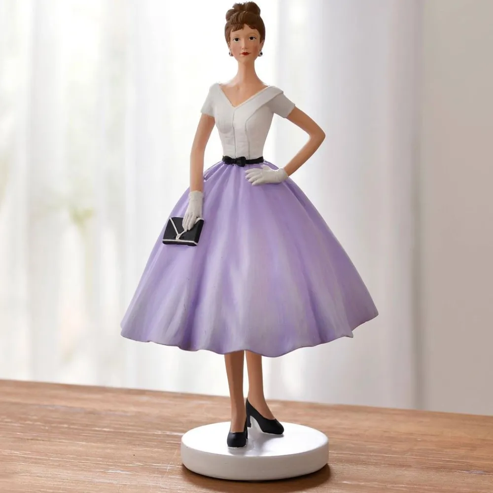 Becquet Statuette femme années 50 - CRÉATION< Statuette, Figurine|Décoration