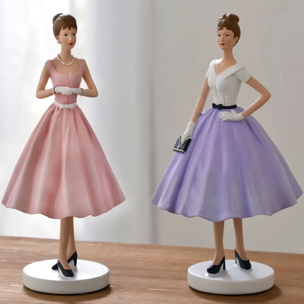 Becquet Statuette femme années 50 - CRÉATION< Statuette, Figurine|Décoration