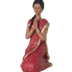 Becquet Statuette femme indienne - CRÉATION< Statuette, Figurine|Décoration