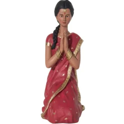 Becquet Statuette femme indienne - CRÉATION< Statuette, Figurine|Décoration