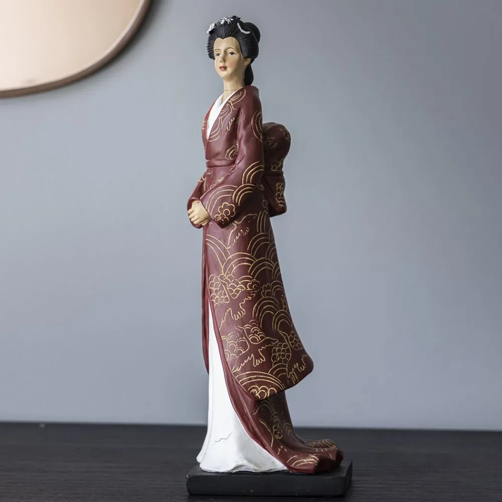 Becquet Statuette femme japonaise - CRÉATION< Statuette, Figurine|Décoration