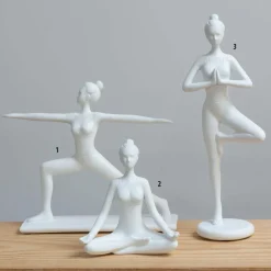 Becquet Statuette femme yoga<Enfant Décoration Enfant, Tapis Enfant|Statuette, Figurine