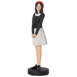 Becquet Statuette jeune femme mode parisienne - CRÉATION< Statuette, Figurine|Décoration