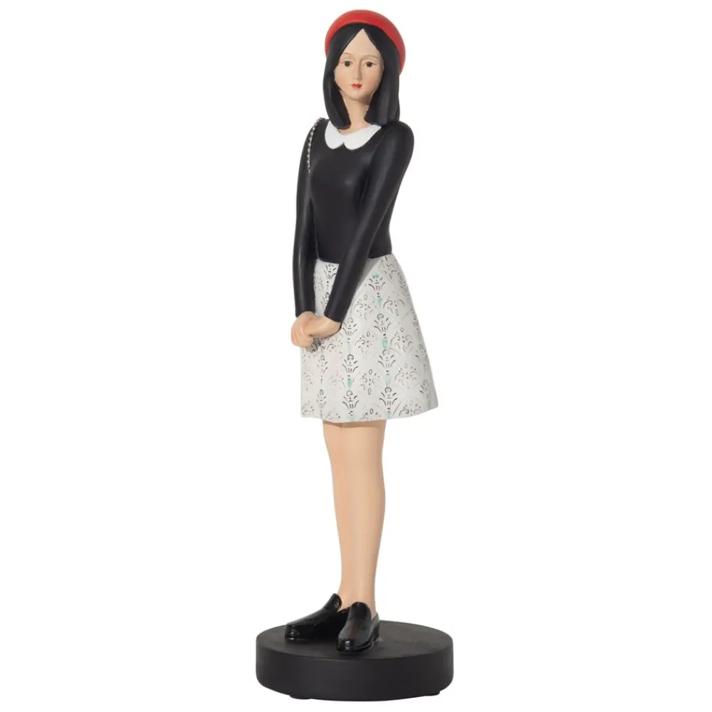 Becquet Statuette jeune femme mode parisienne - CRÉATION< Statuette, Figurine|Décoration