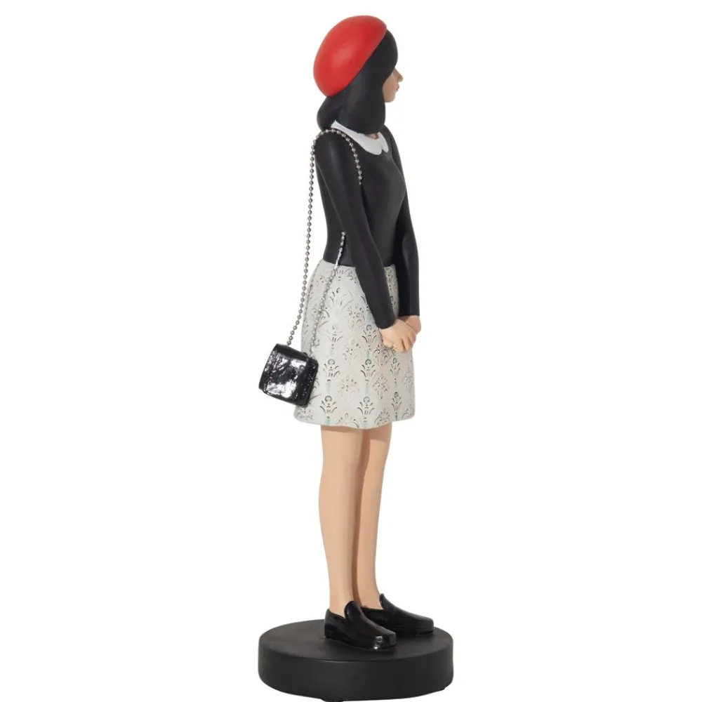 Becquet Statuette jeune femme mode parisienne - CRÉATION< Statuette, Figurine|Décoration