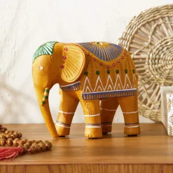 Becquet Statuette éléphant d'Inde - CRÉATION< Statuette, Figurine|Décoration